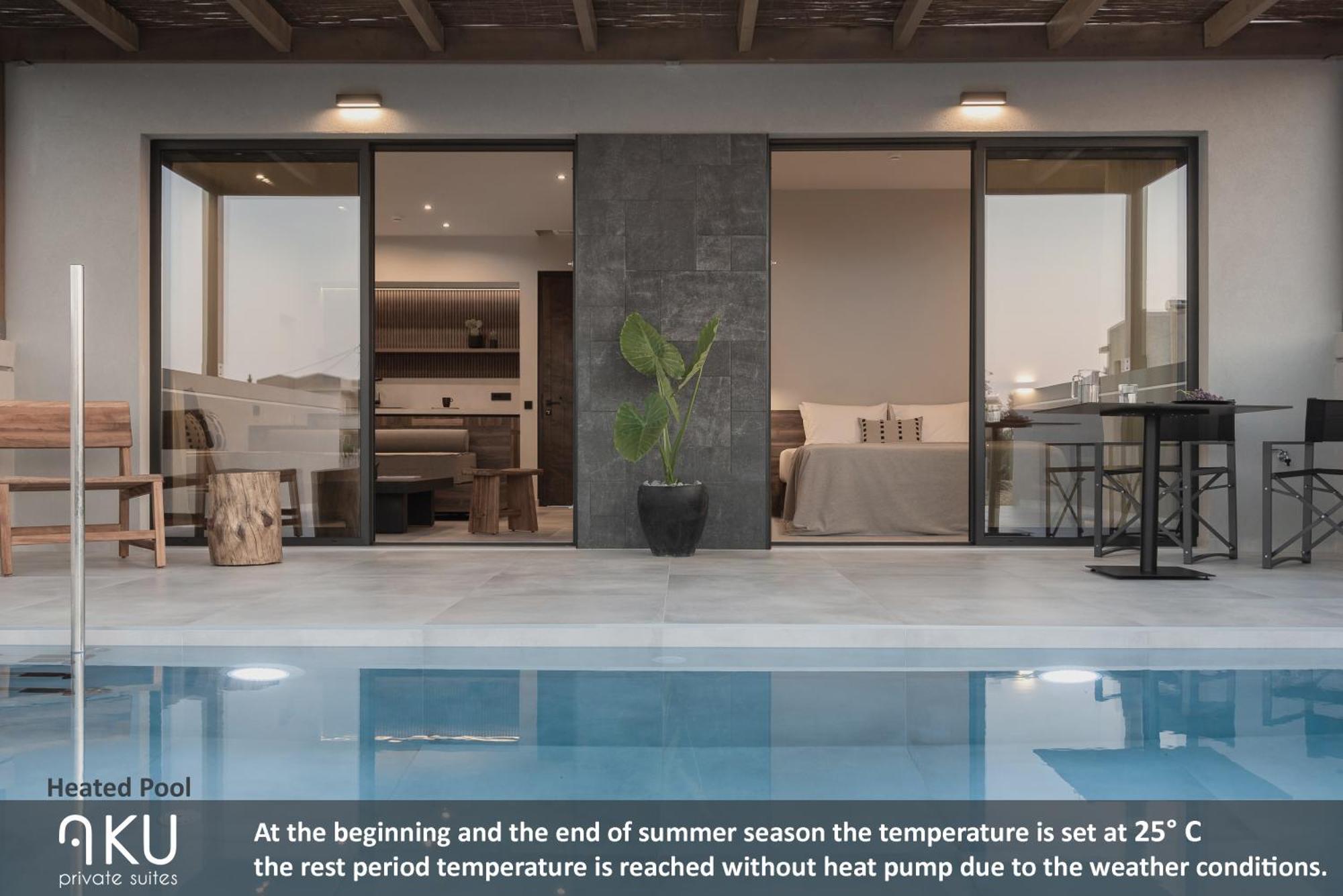 Aku Suites With Private Pools Stalida Exterior photo